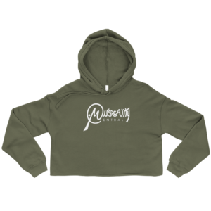 Musicality Central Crop Hoodie