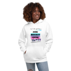 Can't Talk Right Now... Unisex Hoodie