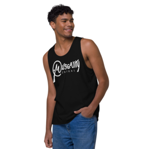 Musicality Central Men’s premium tank top